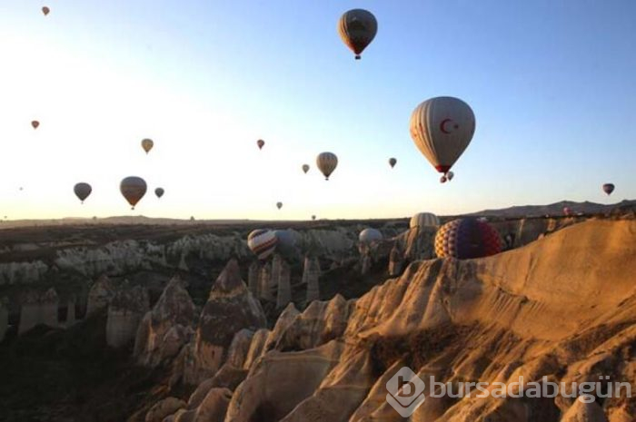Hava balonlarına büyük ilgi