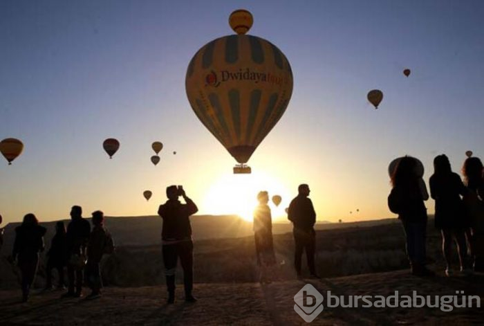 Hava balonlarına büyük ilgi