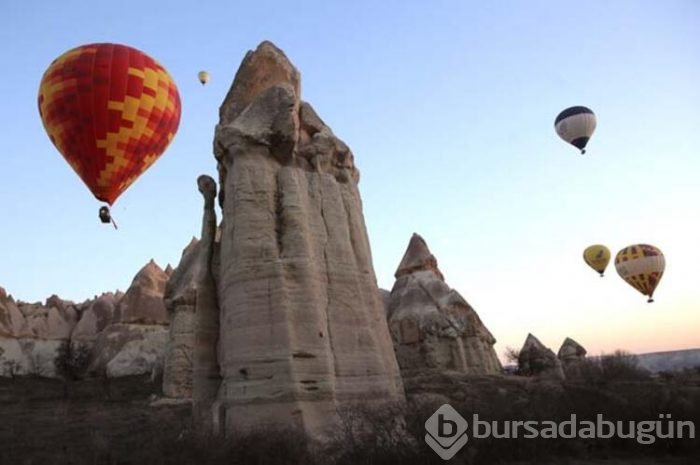 Hava balonlarına büyük ilgi