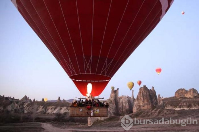 Hava balonlarına büyük ilgi