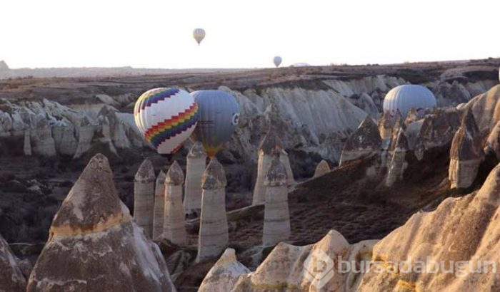 Hava balonlarına büyük ilgi