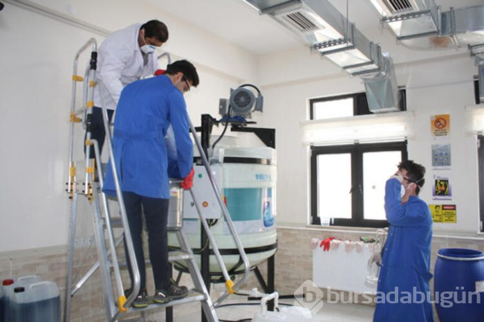 Korona virüs düşmanı Tokat'ta üretiliyor