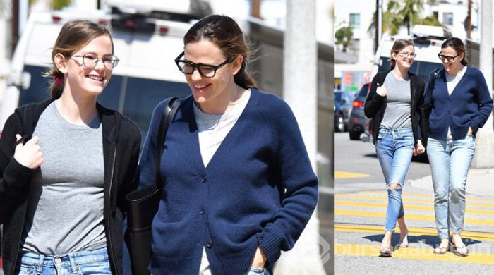 Jennifer Garner'ın kızı boyuna yetişmiş