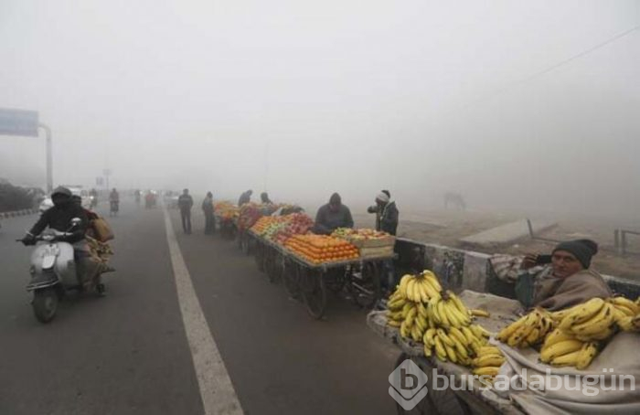 Hindistan'da hava kirliliği korkunç boyutlarda!