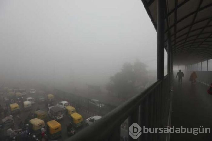 Hindistan'da hava kirliliği korkunç boyutlarda!