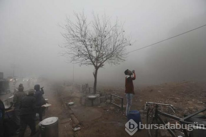 Hindistan'da hava kirliliği korkunç boyutlarda!