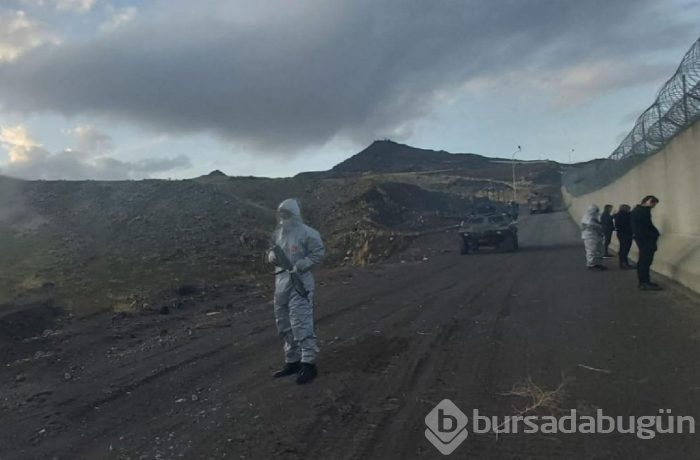 Sınır birlikleri koronavirüse karşı önlem almaya başladı