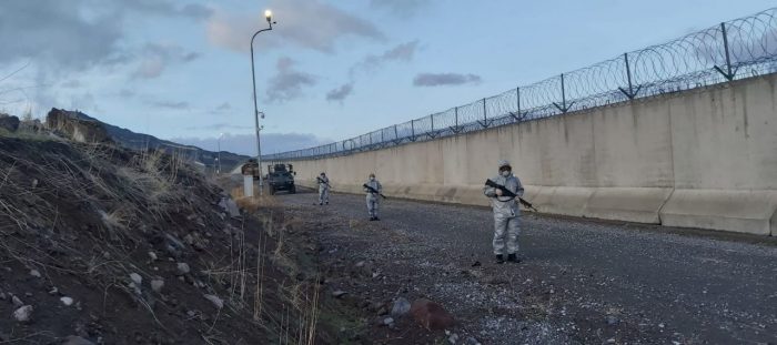 Sınır birlikleri koronavirüse karşı önlem almaya başladı