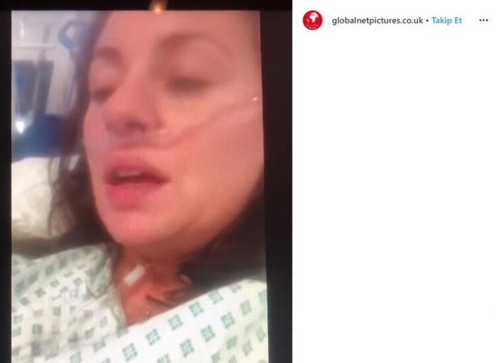39 yaşındaki kadın corona virüs yoğun bakımından video paylaştı