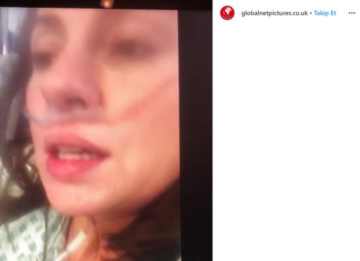 39 yaşındaki kadın corona virüs yoğun bakımından video paylaştı