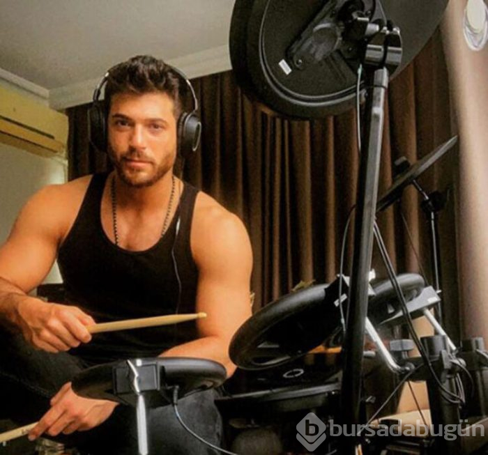 Can Yaman karantinayı sporla geçiriyor