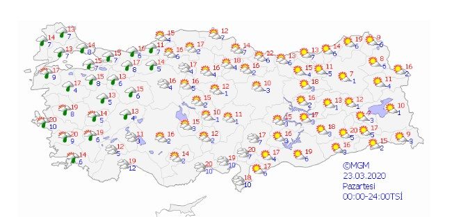 Sıcaklıklar artıyor, ilkbahar kendini göstermeye başlıyor
