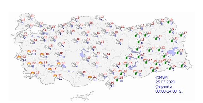 Sıcaklıklar artıyor, ilkbahar kendini göstermeye başlıyor