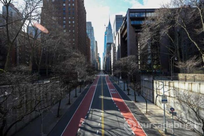 Salgın yüzünden, New York hayalet şehir oldu