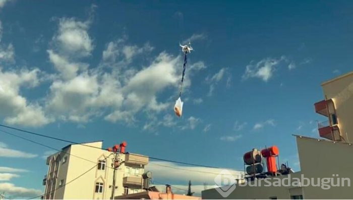 Karşınızda 'drone bakkal'