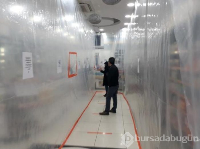 Eczanelerden brandalı önlem
