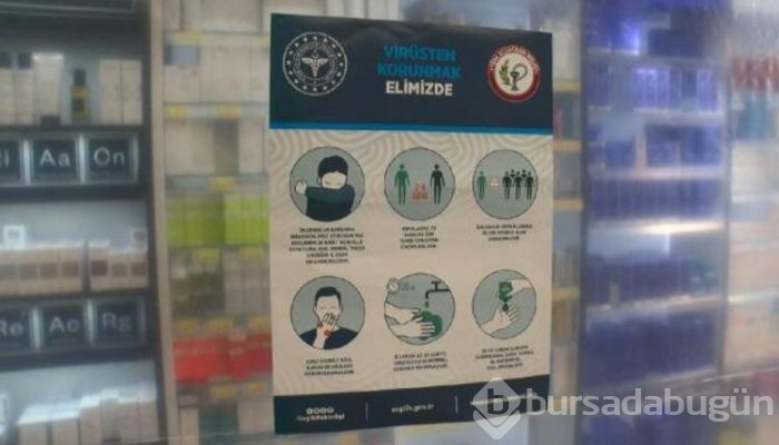 Eczanelerden brandalı önlem