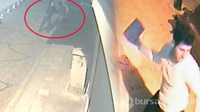 Önce eşyalara zarar verdi, sonra topladı!