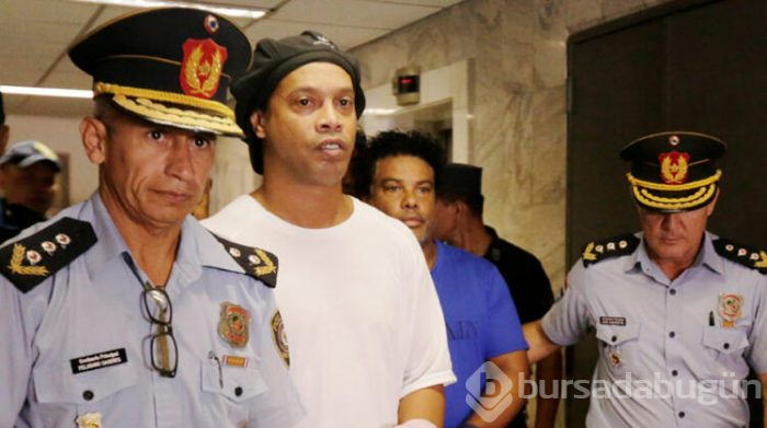 Ronaldinho'nun bulunduğu hapishane karantinada