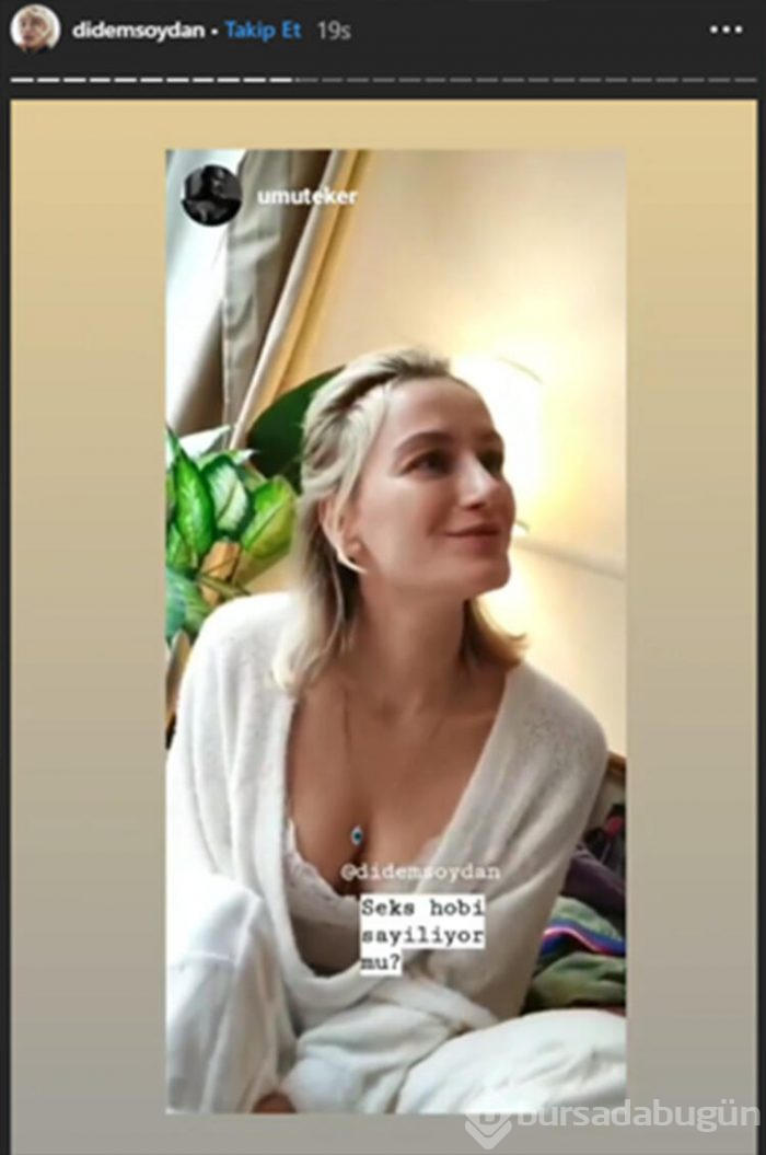 Didem Soydan'ın 'cinsel ilişki' cevabı bomba etkisi yarattı