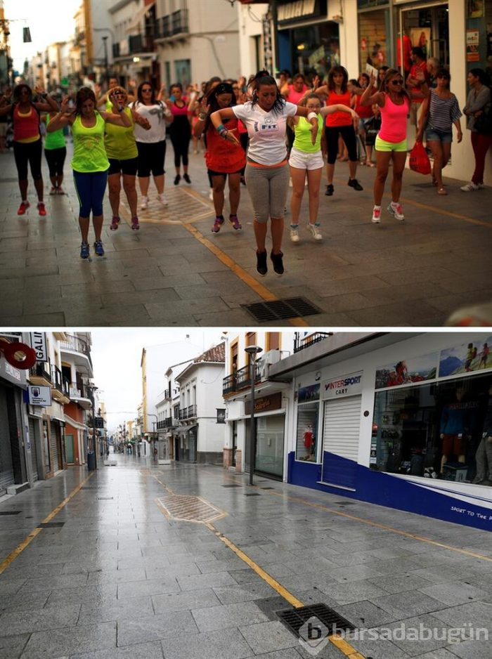 İspanya'da hastalar yerde yatıyor! 