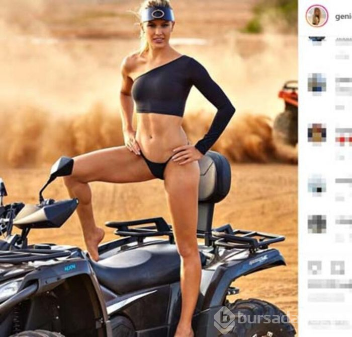 Eugenie Bouchard, yaptığı paylaşımdan sonra mesaj yağmuruna tutuldu
