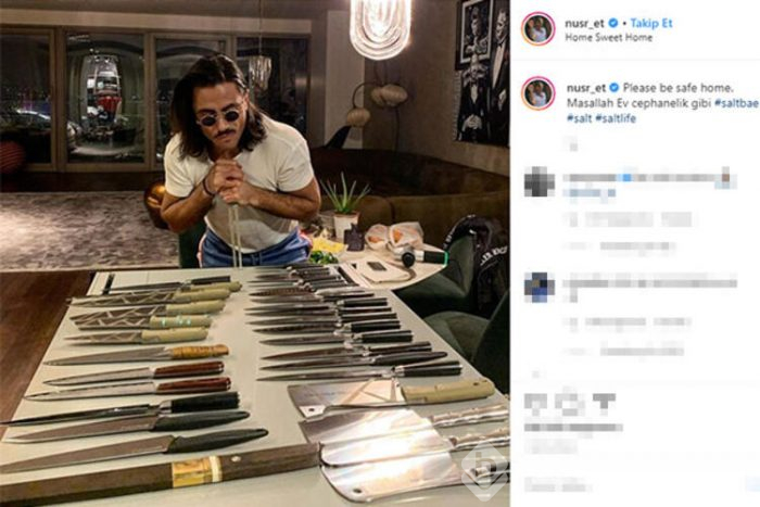 Nusret: "Ev cephanelik gibi"