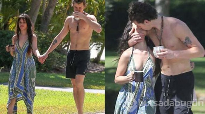 Camila Cabello ile Shawn Mendes'ten, karantinada aşk başkadır pozları