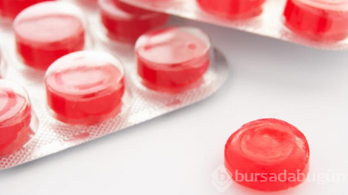 Boğazınız için şekersiz pastil kullanın uyarısı!