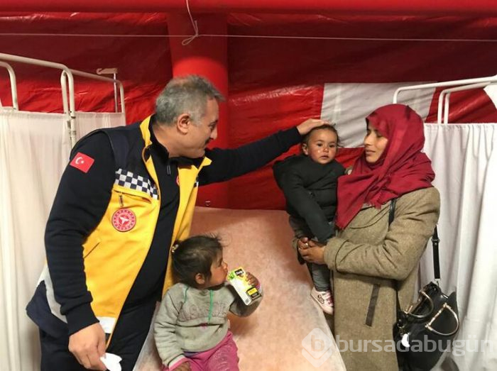 236 göçmenin tedavisi yapıldı