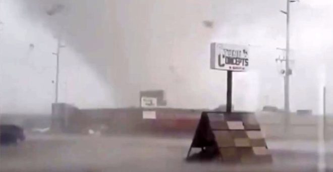 Korona ile mücadele eden ABD'yi bir de hortum vurdu! 