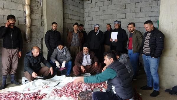 Korona virüsün bitmesi için kurban kestiler! 