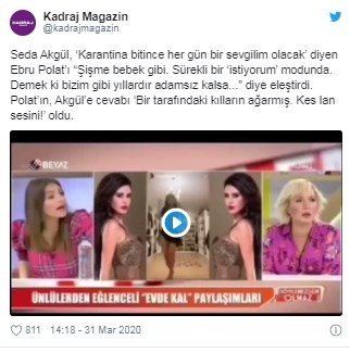 Seda Akgül, Ebru Polat'a 'şişme bebek' dedi ortalık karıştı