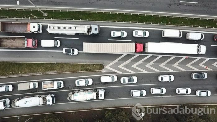 Silivri'de kilometrelerce kuyruk!