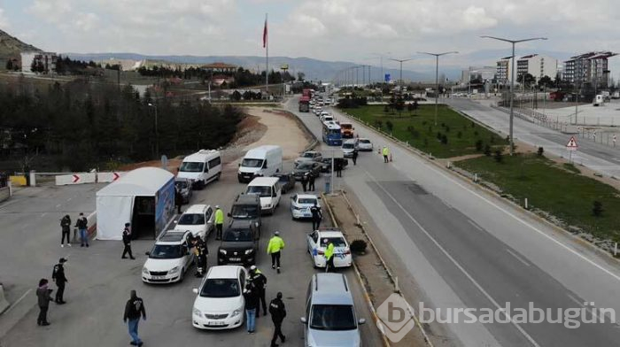 Tüm araçlar durduruldu