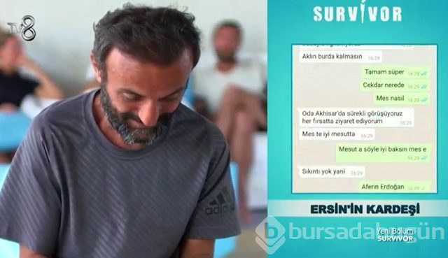 Survivor'da Ersin Korkut'a acı haberi veremediler