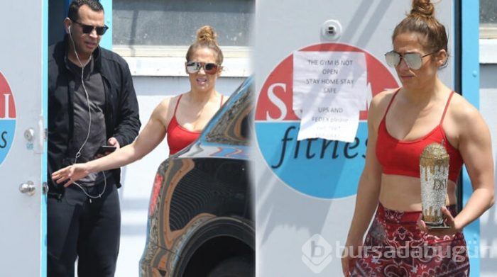 Jennifer Lopez ile Alex Rodriguez sorumsuzca spor salonunu açtırdı!
