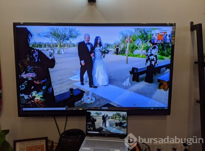 Telekonferansla düğün