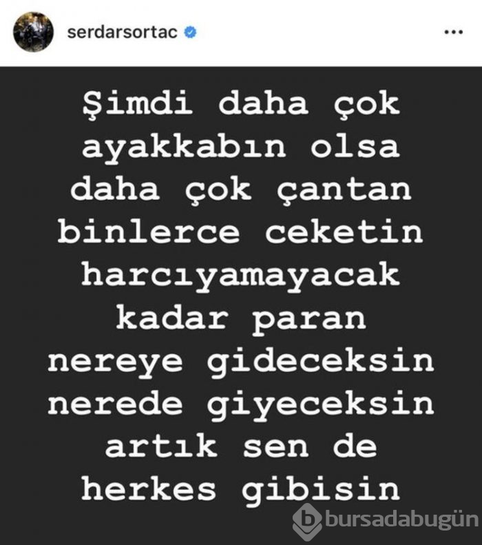 Demet Akalın'dan Serdar Ortaç'a yanıt gecikmedi