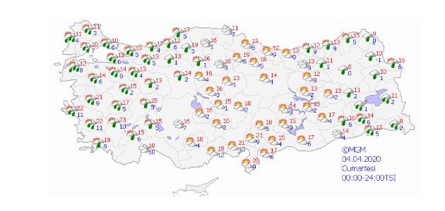 Sağanak yarış çanları çalıyor