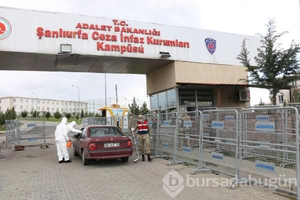 Adliye ve cezaevleri dezenfekte edildi