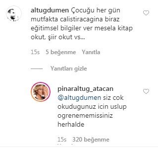 Pınar Altuğ, instagramda takipçilerine öyle cevaplar verdi ki...