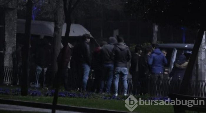 Polis günübirlik işçileri parktan dağıttı