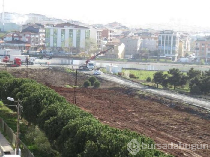 Sancaktepe'deki salgın hastanesinin yapımına başlandı!