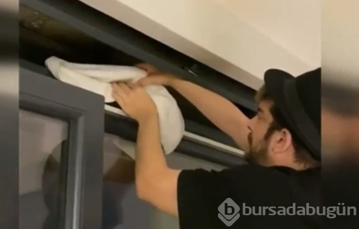 Enis Arıkan'ın panjuruna kuş sıkışırsa...