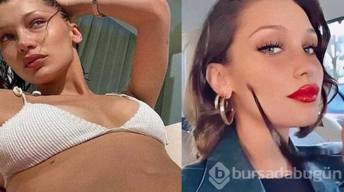 Bella Hadid'in hilesi takipçilerinin gözünden kaçmadı