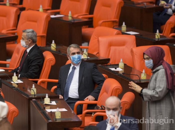 TBMM'de maskeli milletvekilleri