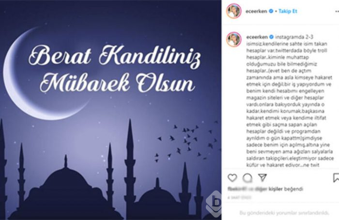 Ece Erken'den yasak aşkına dair açıklama