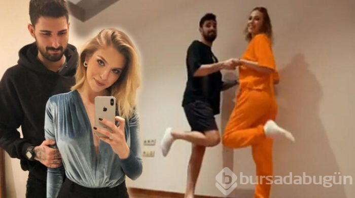İdo Tatlıses karantinada sevgilisiyle klip çekti