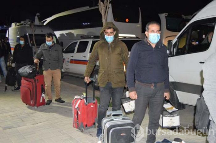 511 kişi Afyonkarahisar'da yurda yerleştirildi